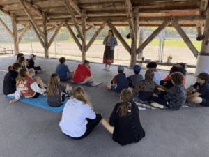 Activité extérieure dans le cadre du Mois de l'histoire autochtone